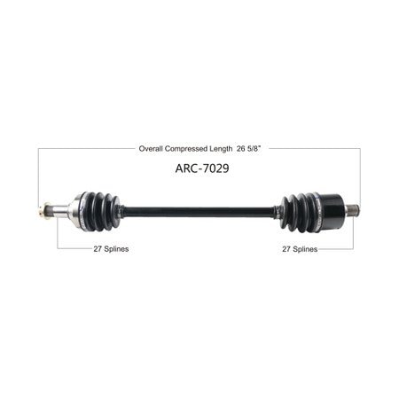 Wide Open OE Replacement CV Axle for ARCTIC REAR L/R WILDCAT SPORT 15-19 ARC-7029